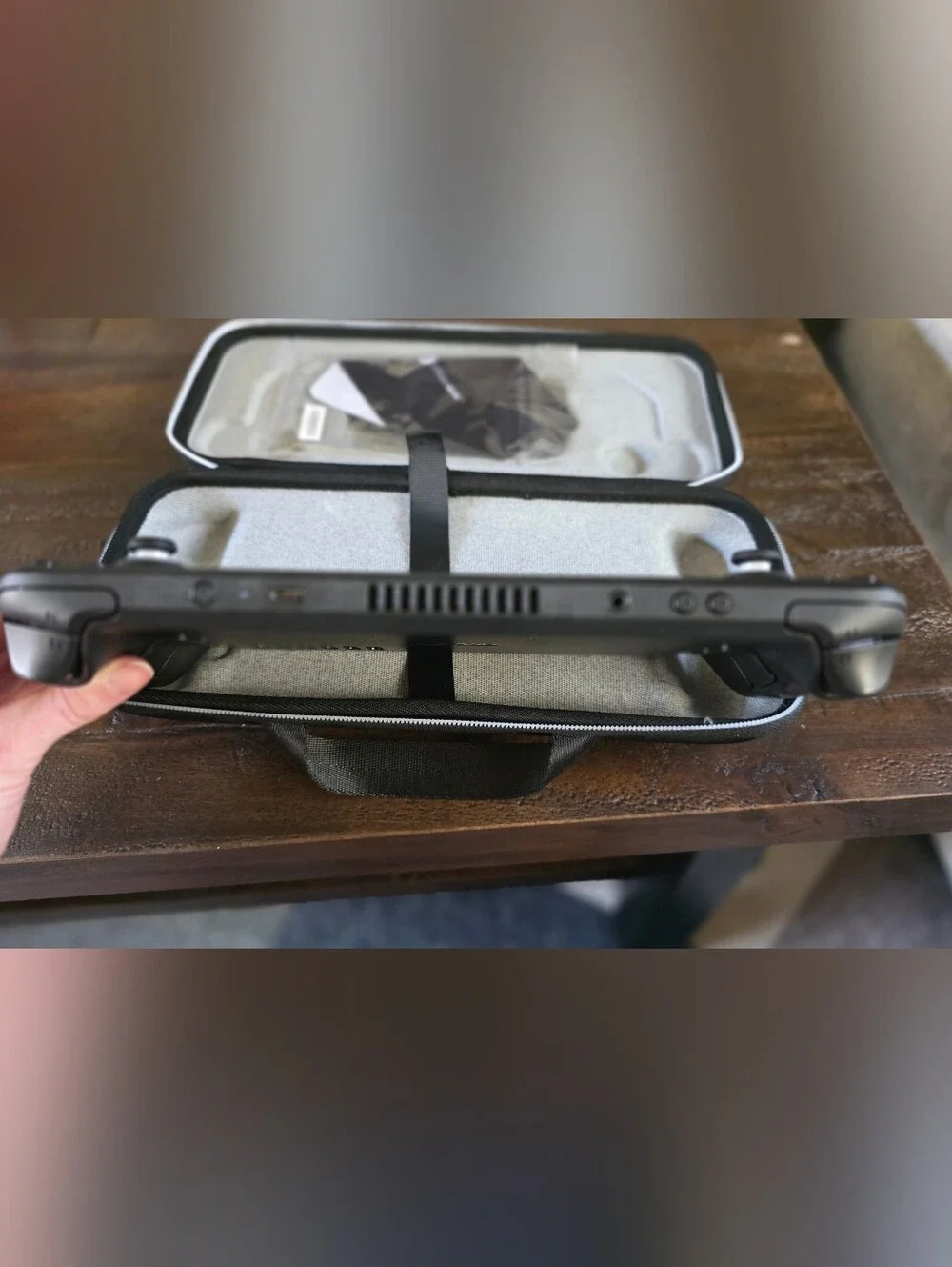 Portable Gaming Console in Black